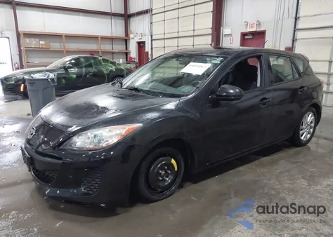 2012 Mazda Mazda3 I Touring z USA, uszkodzony, nr VIN JM1BL1L87C1630653